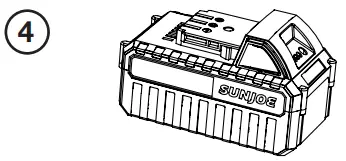 SUNJOE 24V JB LTE RM Cordless Jet Blower - Accessories 2