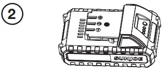 SUNJOE 24V JB LTE RM Cordless Jet Blower - Accessories