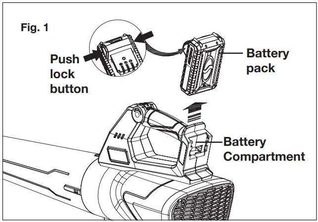 SUNJOE 24V JB LTE RM Cordless Jet Blower - Charging the Battery