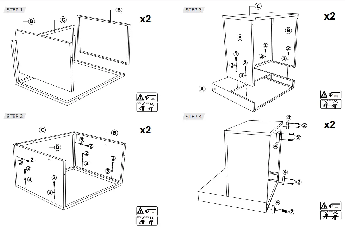 COSTWAY AI HW63878 6 Pcs Rattan Sofa Set Armless -fig4
