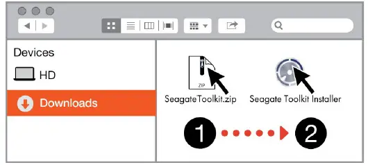 SEAGATE One Touch Ultra-Small Portable External SSD HDD and Hub 12