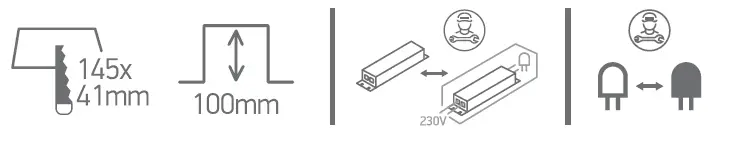 oneLIGHT 50012HTR Recessed Trimless Fixed Spot FIG (4)