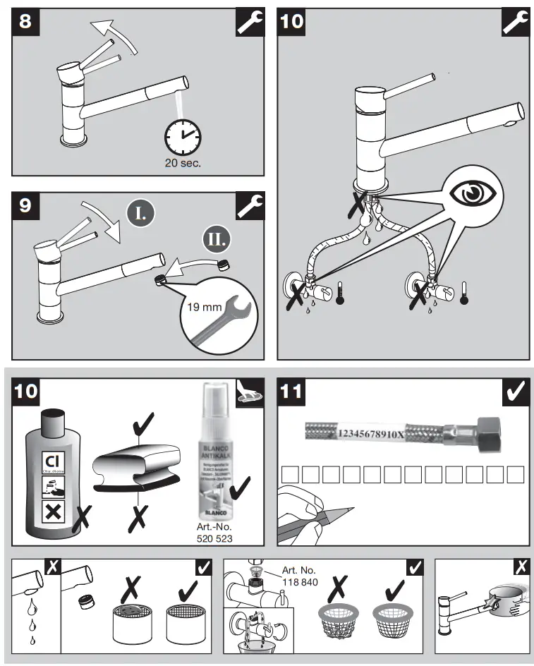 BLANCO Kano HD Silgranit Sink Faucet-fig3