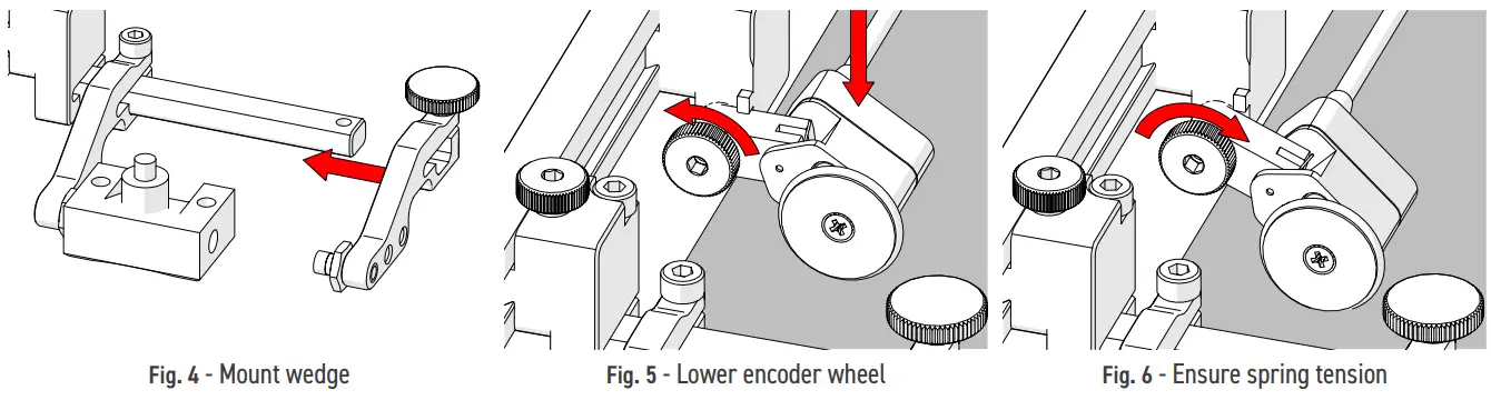 JIREH ODI II Two Probe Modular Encoder - Mount wedge