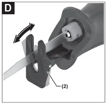 SCH GSA 18V-28 Professional Cordless Saber Saw fig 5