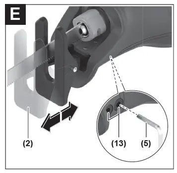 SCH GSA 18V-28 Professional Cordless Saber Saw fig 5