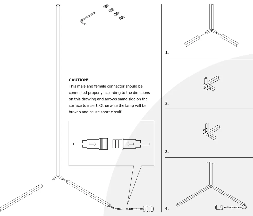HOFTRONIC 4406882-Aurora LED-Floor-Lamp-RGB-FIG- (1)