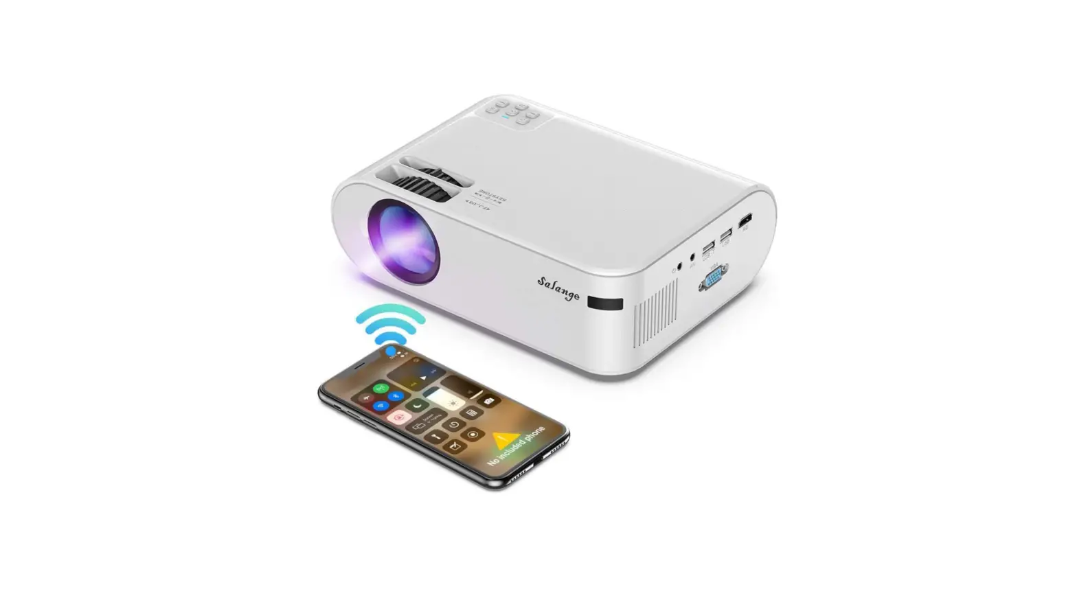 Salange Slgp62h Wifi Video Projector For Outdoor Movies User Manual