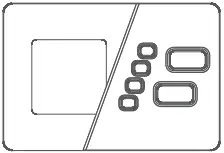 GENERAL NORA 270S Digital Room Thermostat A01