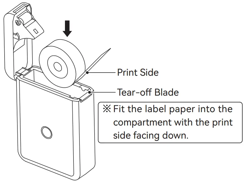 NIIMBOT D110 Smart Label Printer fig 2