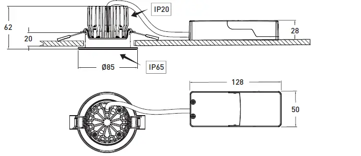 PHILIPS-RS155B-CorLine-Recessed-Spot-gen2-Instruction-FIG-2