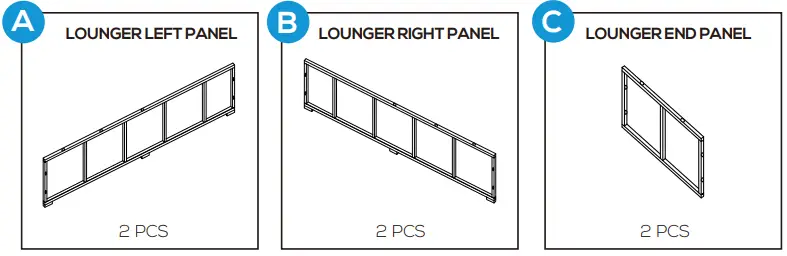 WESTIN OUTDOOR OP4001 Sun Lounger Set With Cushions And Table-fig5