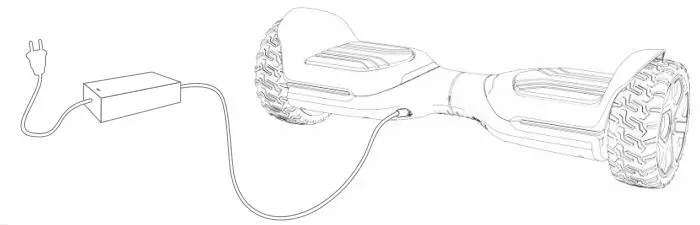 GYROOR T581 Hoverboard User Manual - Charging