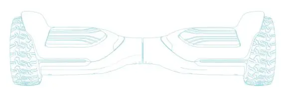 GYROOR T581 Hoverboard User Manual - Product