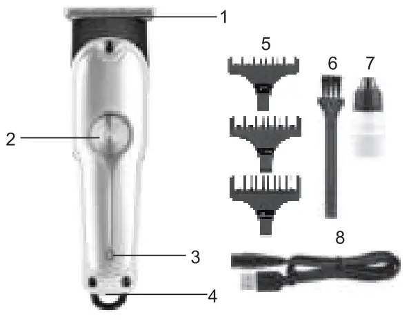 PROFESSIONAL Hair Trimmer-fig4