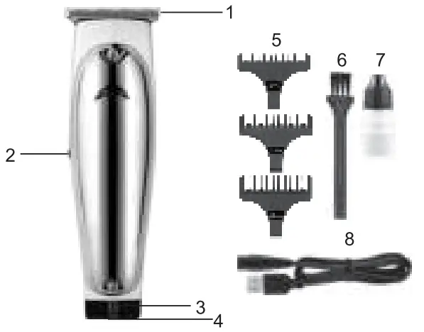 PROFESSIONAL Hair Trimmer-fig5