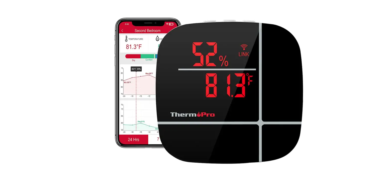 Thermopro Wifi Thermometer Hygrometer Tp90 User Manual