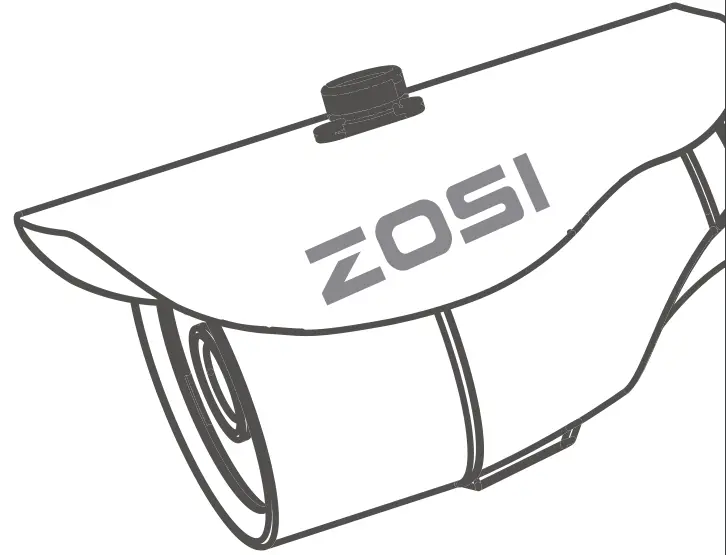 ZOSI V2.C.06.Z Wireless Security Camera with Solar