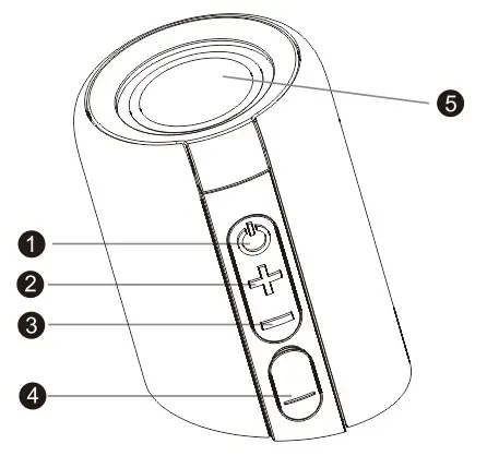 FORTYFOUR X9608001007 Portable Speaker - Product Overview