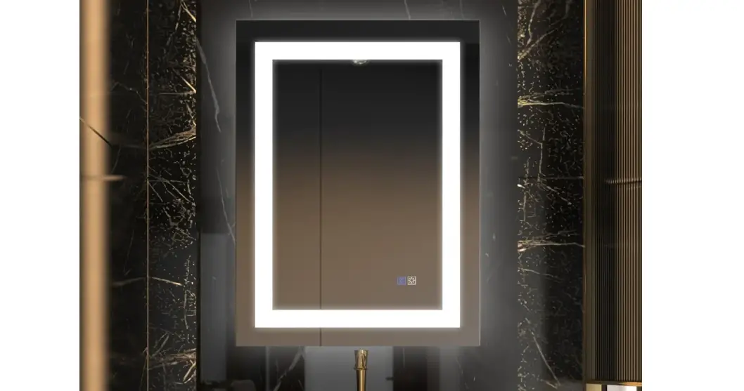 Exbrite Wshdrmmr0028 24 Inch W X 36 Inch H Rectangular Frameless User Manual