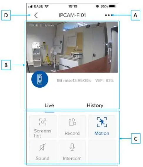 CHACON IPCAM FE03 Outdoor IP Wi Fi Camera With SD Card - Figure 4