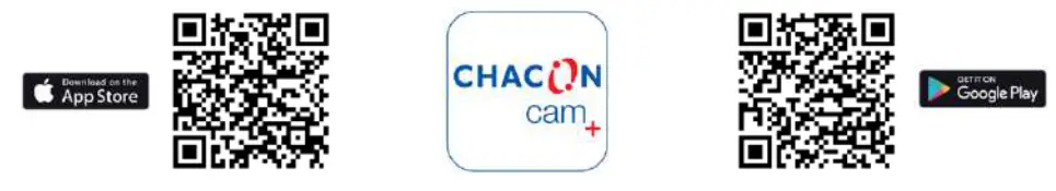 CHACON IPCAM FE03 Outdoor IP Wi Fi Camera With SD Card - Qr Code