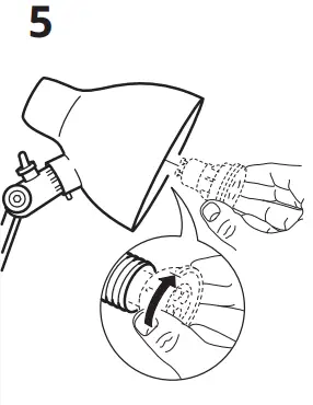 IKEA ANTIFONI Work Lamp- 5