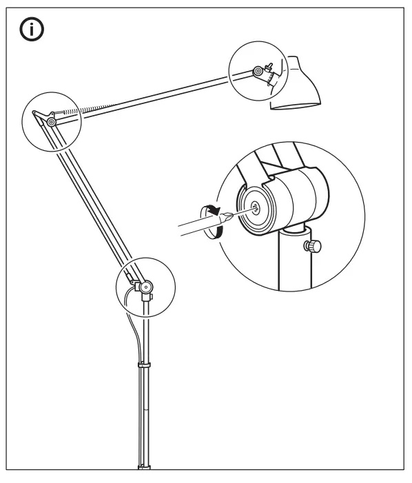 IKEA ANTIFONI Work Lamp- important 2