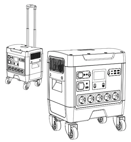 iForway HS3600 Portable Power Station