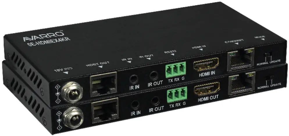 AVARRO 0E-HDMIEX4KR HDMI Extender Bi-Directional Poe