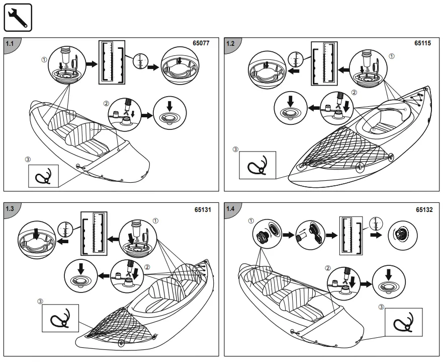 Bestway-65077-Inflatable-Double-Kayak-FIG-2