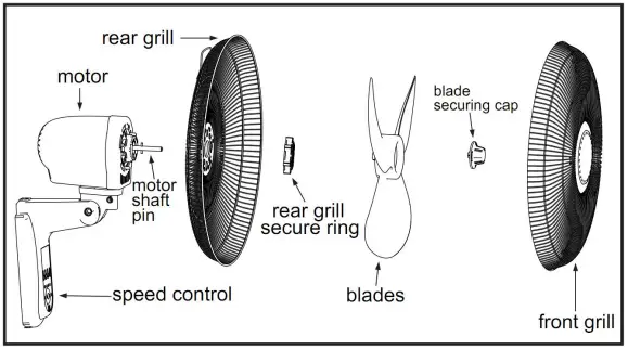 TORNADO HI-FAN-W16DIGIT 16 Inch Digital Remote Wall Fan-fig2