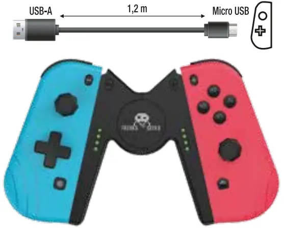 FREAKS AND GEEKS Pro Duo Controllers Pack for Switch -