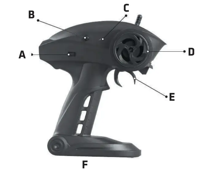 OVERMAX X-Monster 3.0 Remote Control RC Car - Parts 2