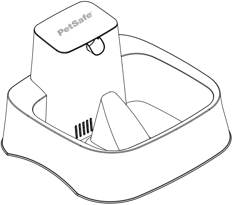 PetSafe PWW00-16468 Drinkwell 2 Gallon Pet