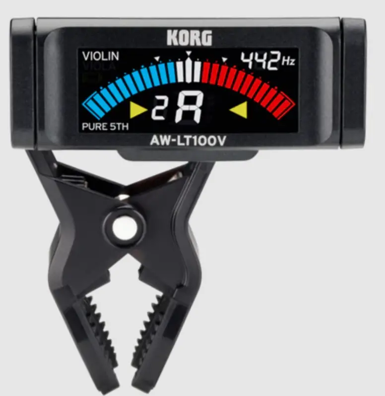 KORG W-LT100V Clip-On-Violin-Tuner-PRODUCT-IMAGE