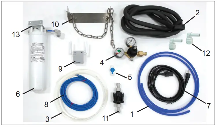 ELKAY SW1806CR Smartwell Countertop Beverage Dispenser with Remote Chiller - fig 8