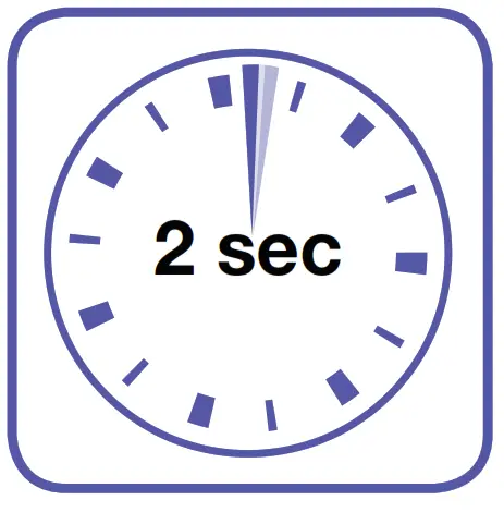 BRAUN BNT100 No Touch 3-in-1 Thermomete-2 seconds