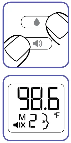 BRAUN BNT100 No Touch 3-in-1 Thermomete-- Viewing