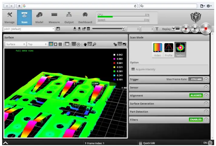LMI TECHNOLOGIES Gocator 2540 High-Speed 3D Laser Profile Sensors - fig 1