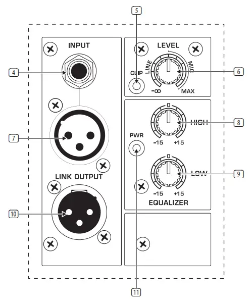 behringer B215D EUROLIVE 2-Way PA Speaker System -fig5