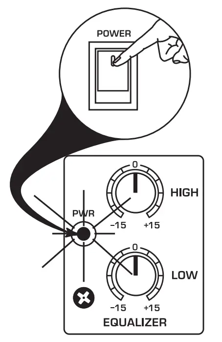 behringer B215D EUROLIVE 2-Way PA Speaker System -fig6