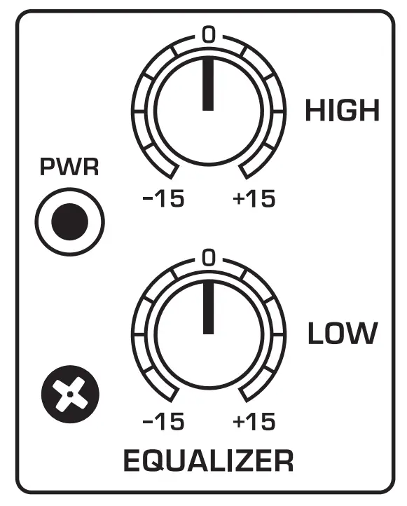 behringer B215D EUROLIVE 2-Way PA Speaker System -fig8