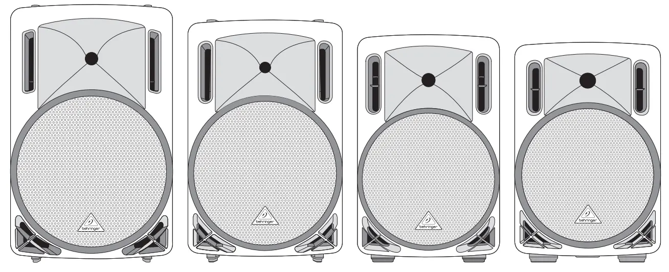 behringer B215D EUROLIVE 2-Way PA Speaker System
