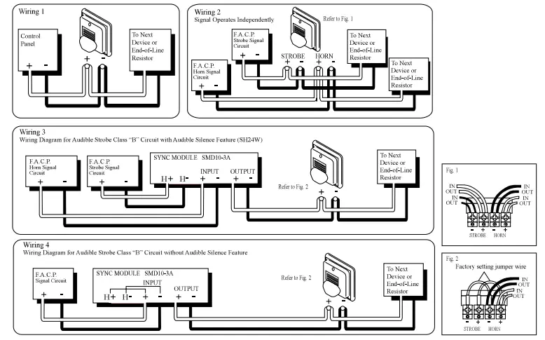 POTTER-SH24W-75110-Select-A-Strobe-Horn-Combination-FIG-5