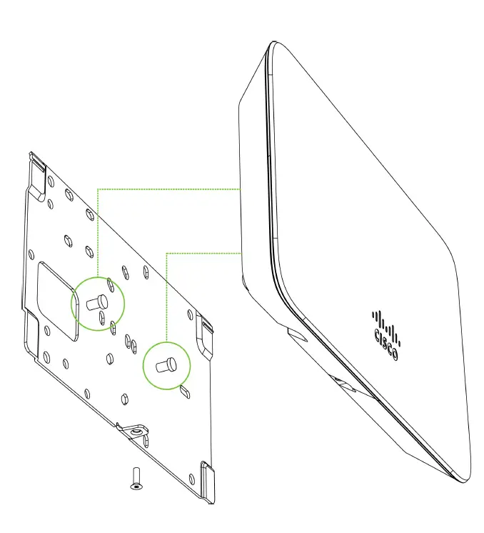 CISCO MR28-HW WiFi 6 Indoor Access Point 8