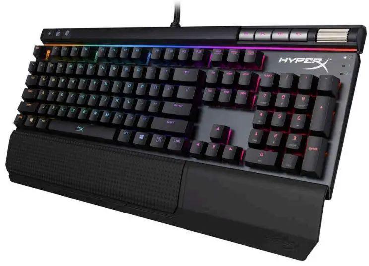 HYPERX HX-KB2BL2-UK R1 Alloy Elite RGB Mechanical Gaming Keyboard -