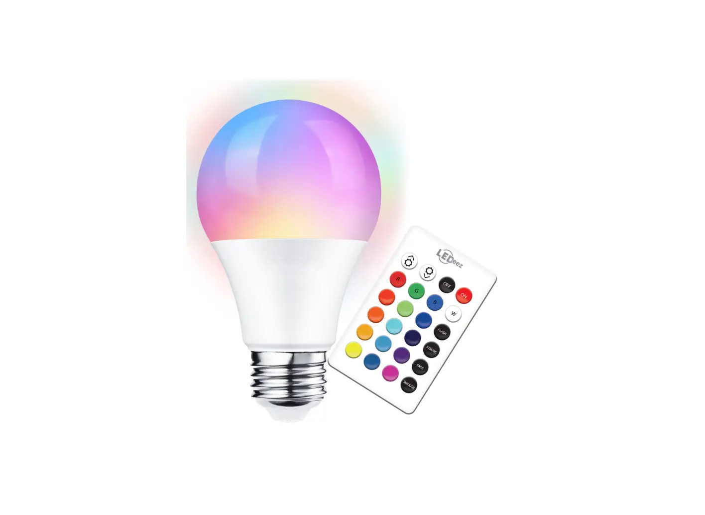 Ledeez 2 Packs Multicolor Smart Bulbs User Manual