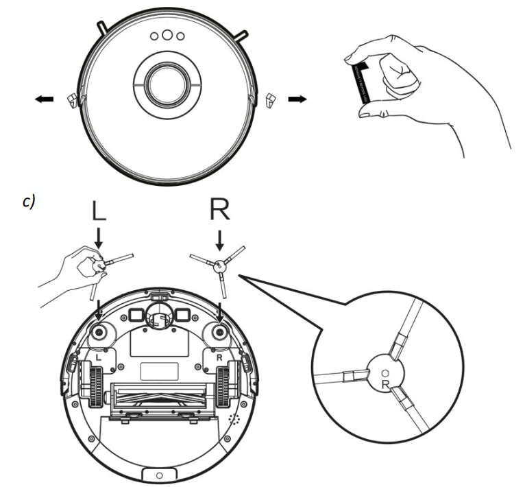 AENO ARC0003S RC2S Robot Vacuum Cleaner - fig 1