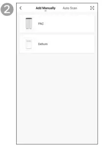 Connecting air conditioner with app